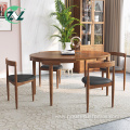 Dining Table Wooden Home Furniture Round Extendable